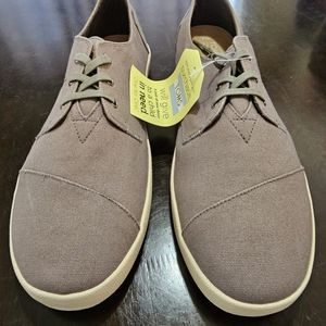 Mens TOMS size 14 Ash/Grey